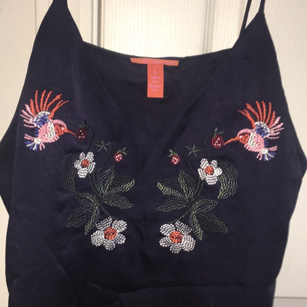 Silk Chelsea & Violet Tank